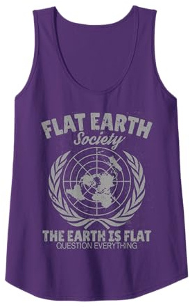 Flat Earth Society Tank Top