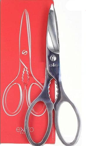EKKO Forbici da Cucina Alta qualità - Acciaio Inox - Made in Italy