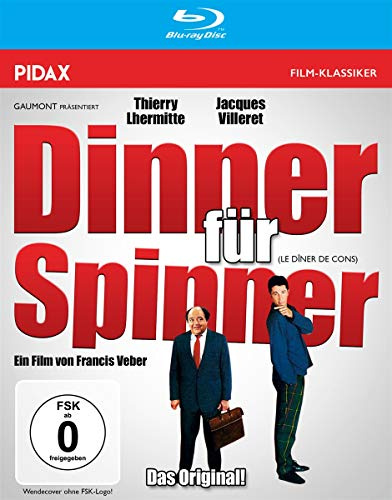 Dinner für Spinner (Le Dîner de cons) / Die originale französische Komödie mit Starbesetzung (Pidax Film-Klassiker) [Blu-ray]