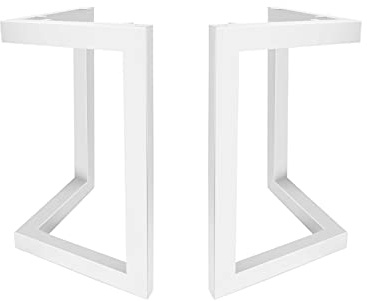 Tischkufen Industriedesign 45cm Tischgestell Metall Tischbeine scandic Tischbeine Möbelfüße, 2 Stück