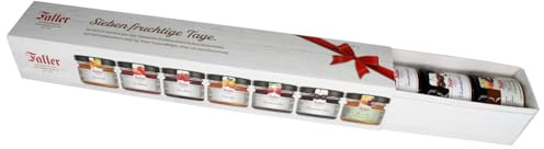 Fruchtaufstriche aus dem Schwarzwald Faller 7-er Geschenk Set 30g Glas