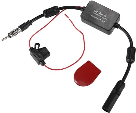 QUARKZMAN 1 Set Amplificador de Antena FM Universal para Radio de Coche