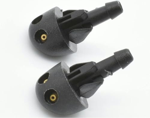 BOLNEY 2 Stück Scheibenwaschdüse universelle Wischersprühdüsen,für Renault Clio MK2 1998-2005,Auto-Frontscheibenwaschdüsen
