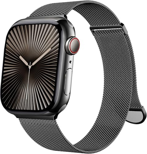 ORRLBB Compatible avec Bracelet Apple Watch Homme Femme, Bracelets Magnétique Acier Inoxydable pour iWatch Series 11 10 9 8 7 6 5 4 3 2 1 Ultra 49mm 46mm 45mm 44mm 42mm 41mm 40mm 38mm