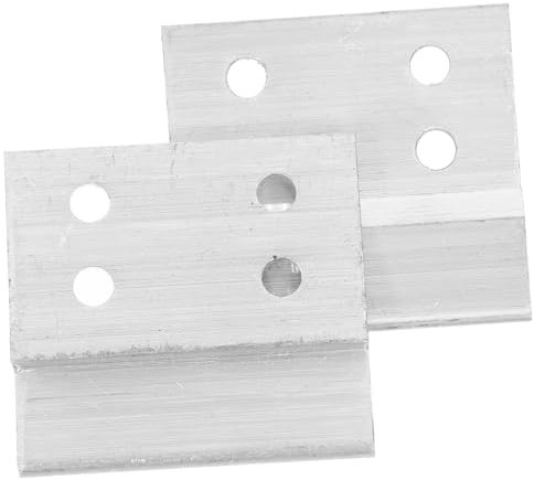 CHILDWEET Stabile Z-förmige Aufhängestücke Für Die Wandmontage French Cleat Strapazierfähig Weiß