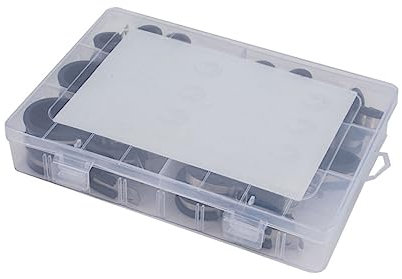 Angoily 42stücke Edelstahl Kabelklemme Mit Gummipolsterung Salzbeständig Und Rostfrei Robust Und Stark Für Schifffahrt Automobil Kabel Und Leitungsmanagement
