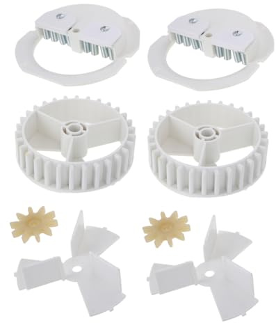 HOODANCOS 2 Ensembles Distributeur de Bonbons de Roues de Machine à Gumball de Rechange pour Distributeur de Bonbons Compatible avec Plusieurs Modèles Installation Facile pour Événements