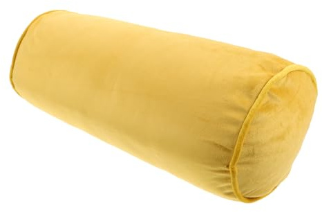 CIYODO Almohada Cervical Cilíndrica para Cuello y Lumbar Cojín Ergonómico para Soporte de Piernas y Espalda para Coche y Descanso Prolongado