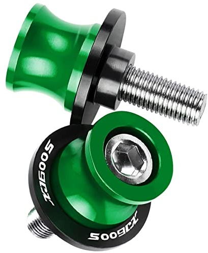 Motorradständer Für Yamaha XJ600S Diversion XJ600 S 1993 1994 1995 1996 1997 1998-2003Motorrad-Schwingenspulen-Ständerschrauben(Green)