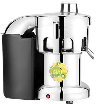 Extracteur De Jus Centrifuge Commercial, Presse-agrumes 2800r/min, Presse-agrumes Robuste, Jus De Fruits Et Légumes For Magasins De Jus Restaurants Hôtels(B2600(750W))