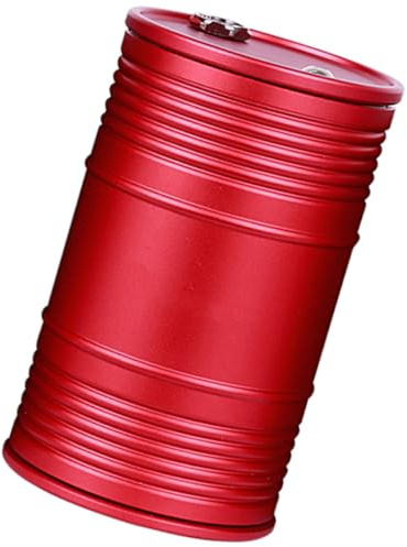 YOSADIER Winddichter Aluminiumlegierung Aschenbecher mit Deckel Geruchsdicht 3.86X2.36X2.36In für Auto Innenraum Büro und Camping