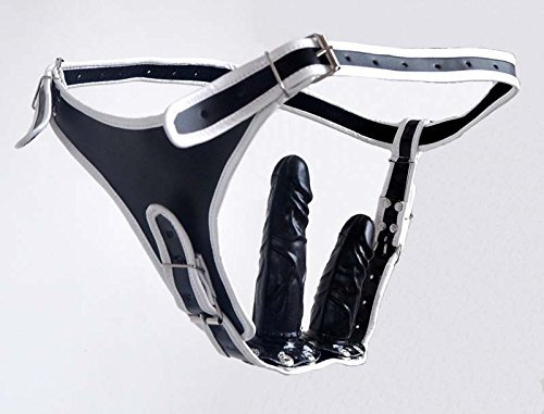 Slip con dildo, strap-on con cinghia