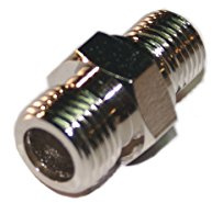 METALSUB Racor Adaptador Bauer A 1/4 BSP, Macho-Macho (INOX)