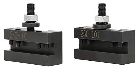 Tool Post Holder Mini Lathe Tool Post CNC Tool Post Holder Style 250-101(Pack of 2)