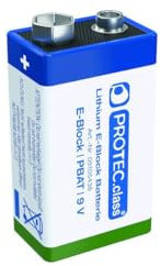 Protec.class PBAT9V Lithium Blockbatterie 9V 1200mAh