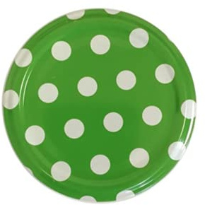 10 X JAM JAR CAP LIDS TWIST OFF- MULTICOLOURED N39 82mm.THEY ARE IDEAL FOR ANY TYPE OF PRESERVES,HONEY,JAM,MARMALADE,CHYTNEYS,THE LIDS ARE VINEGAR PROOF.