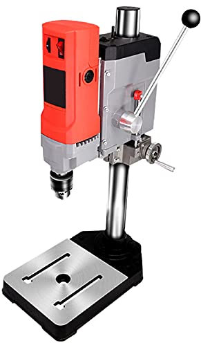 LXX Benchtop Drill Presses, Bench Drill Press Stand with Vice, Electric Pillar Drill Bench Machine, Drill Press Workbench Repair Tool, Gifts for DIY Lovers, 500-2500r/min