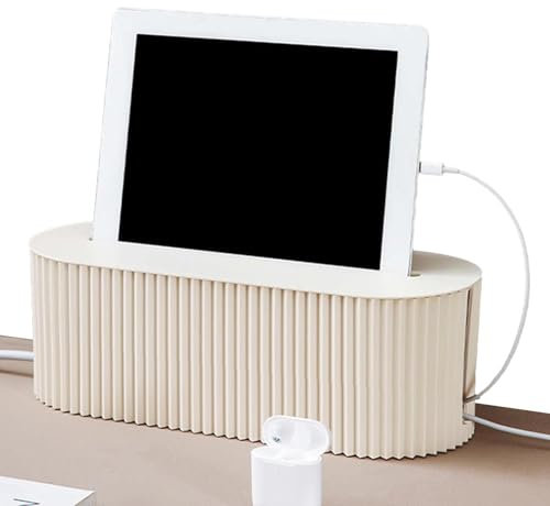 Boîte De Gestion Des Câbles,Organisateur De Cordon De Bureau,Boîte Cache Câble,Boîtes De Prises Portables Boîtes De Rangement De Câbles,Boîte De Rangement Multiprise Pour Maison/Bureau