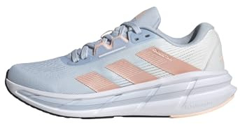 Adidas Femme Questar 3 Running Shoes, Crystal Sky/Clear Orange/Halo Blue, 40 EU