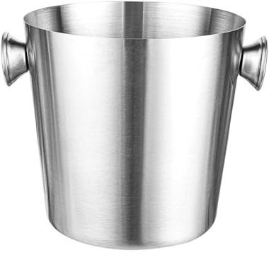 Secchio di ghiaccio per cocktail bar, grande secchiello di ghiaccio | Bere refrigeratore,2L Vino per refrigeratore di vino refrigeratore isolato vasca da bagno con manico per il giardino