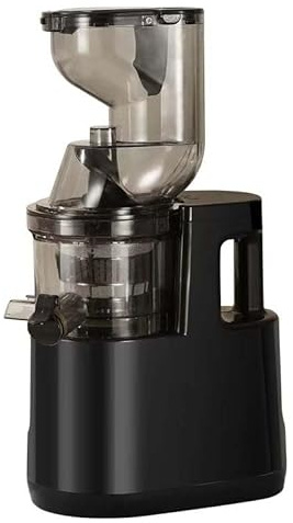 TYQMYSM Slow Masticating Juicer, 85mm Wide Chute Cold Press Juicer Machine with 98% High Juice Yield, 500W Motor, Easy To Clean, Dual Strainer System for Fruits Vegetables Celery Carrot (Pearl White)