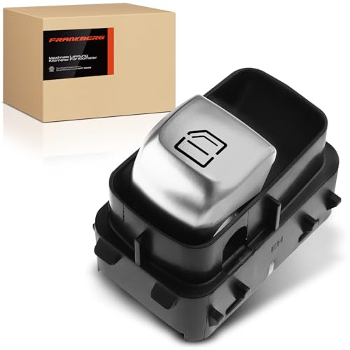 Frankberg Interrupteur de lève-vitre avant droit arrière 4 broches | Compatible avec: GLC Coupé C253, Classe S V222 W222 X222, Classe V W447, GLC X253, Vito Mixto (Double Cabine) W447