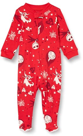 Amazon Essentials Unisex bebé Pijama Ceñido de Algodón con Pies