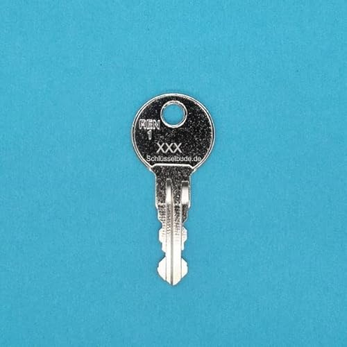 Renz replacement key profile without letters in front of the key number For Renz letterbox systems Key Renz 062