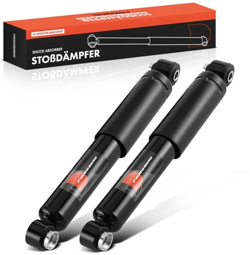 Frankberg 2x Stossdämpfer Stoßdämpfer Hinten Links Rechts 359mm Gasdruck | Kompatibel mit i10 PA 1.1 1.2 1.1 CRDi 1.1 LPG 1.2 LPG 2007-2013 Replace# 349087,553000X100
