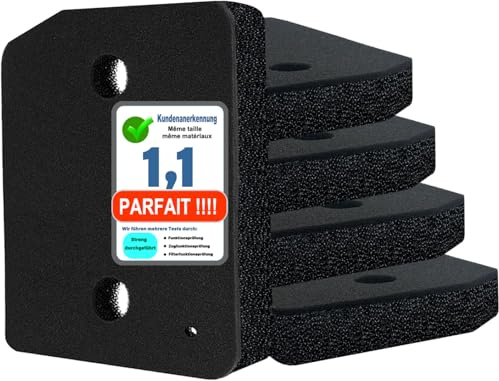 5 Stück Trockner Filter für Miele T1 9164761 Wärmepumpentrockner | Fein/Grob 207 x 157 x 30MM,Ersatz-Schwammfilter für Wärmepumpentrockner