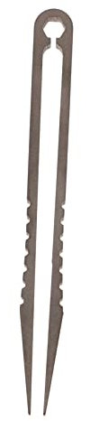 BIUDECO Compact Titanium Tweezers Mini Portable Tool for Outdoor Maintenance and Travel
