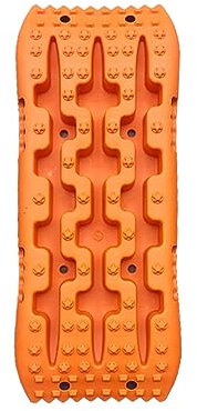 Offroad-Traktionsbretter, automatische Bergungsspuren, tragbare Reifen-Traktionsmatten, Reifenleiter, ideal, um Ihr Auto von Schnee, Eis, Schlamm und Sand zu befreien (Farbe: Schwarz – 1 Stück, Größ