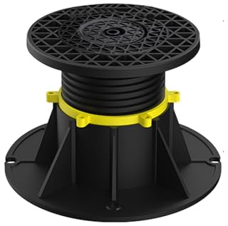 1 unidad Patas para Muebles Negro Regulables Marco de soporte del somier Graduables Pies para Somier Plástico muy rígido y resistente Accesorios de Armazón de Cama (7-11cm)