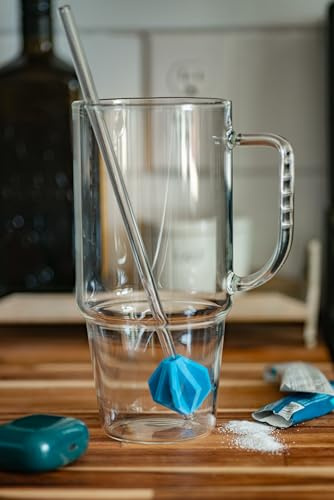 Mixer for Protein powder Stanley yeti cup accessories for tumbler cups collagen weight loss drinks gift Silicone straw agitator stirrer for tumbler cups Dishwasher Safe BPA Free Made in USA, ALL SIZES