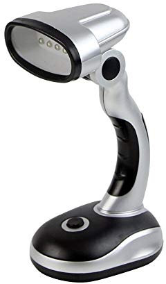 HXFFXHF Table lamp New Portable Flexible 12 LED Desk Lamp Light Read Torch Battery Powered Cordless #K4U3X#