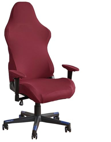 Funda Silla Oficina Fundas Sillas Gaming Funda para Silla Ajustable con Brazos Funda Asiento Silla Funda De Silla Elastica Cubre Sillas Anti Gatos,#5-Universalsize