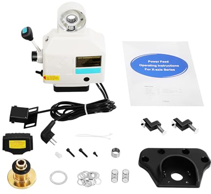 Fraiseuse 220 V X Avance de table Moteur d'alimentation de table Couple max. 450lb pour fraiseuse 20.32 * 11.43 * 28cm Norme européenne