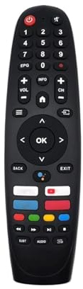 ATOMUSERLY 1 Control Remoto por Voz for Smart TV Android 24HA20T3 65QA20V3