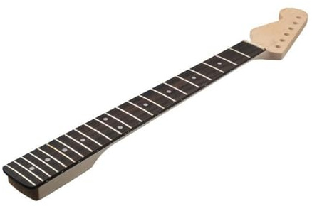 Mástil de guitarra DIY Mástil de guitarra de arce para zurdos accesorios profesionales de 22 trastes