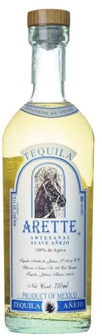 Arette Suave Anejo Tequila 70cl, 38% ABV | 100% Blue Weber Agave, Hand Crafted, Super Premium Aged Tequila