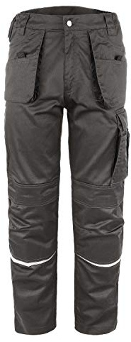 TMG Arbeitshose Comfort für Herren, Cargohose mit Kniepolster & viel Stauraum, Robustes Material