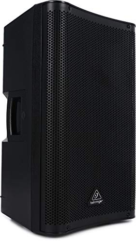 Behringer DR112DSP Active 1200 Watt 12 PA Speaker System with DSP and 2 Channel Mixer