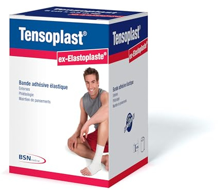Tensoplast Bande adhésive élastique 2,5m x 15cm