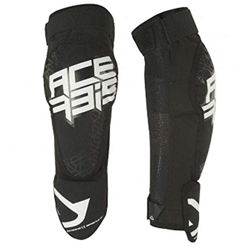 Acerbis X-Zip Protezioni per ginocchia (Black,One Size)