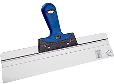 Flächenspachtel 2K - Glättspachtel - Breitspachtel - zum Auftragen von Spachtel- und Putzmasse auf Fassaden oder bei Fußbodenbeschichtungen (Flächtenspachtel 2K, 500 mm)