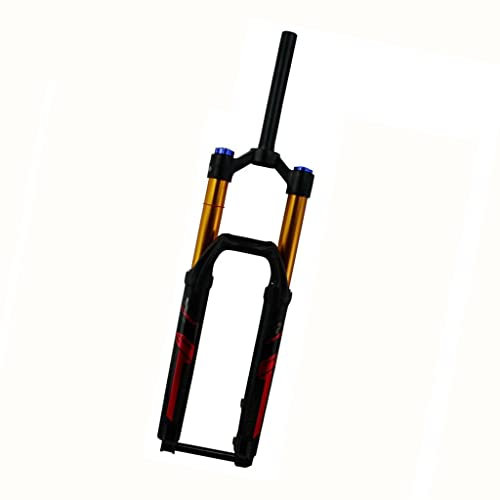 LHHL MTB Gabeln Mountainbike Federgabel 27,5 29 Zoll Steckachse 15×110 Mm MTB-Luftfedergabel Federweg 150 Mm Zugstufeneinstellung 1-1/8 Straight Tube Manueller Lockout