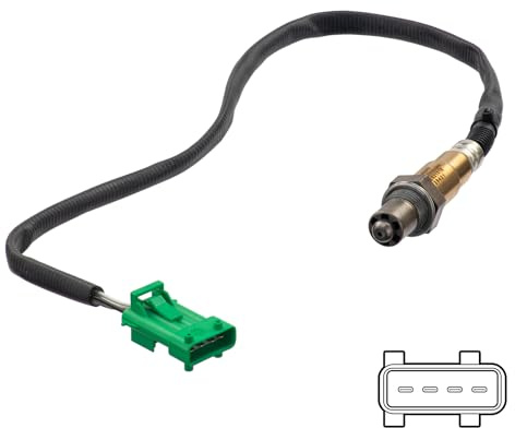 DELPHI ES21316-12B1 Lambdasonde Oxygen O2 Sensor Beheizt Kompatibel mit PEUGEOT 207 WA, WC 1618HC