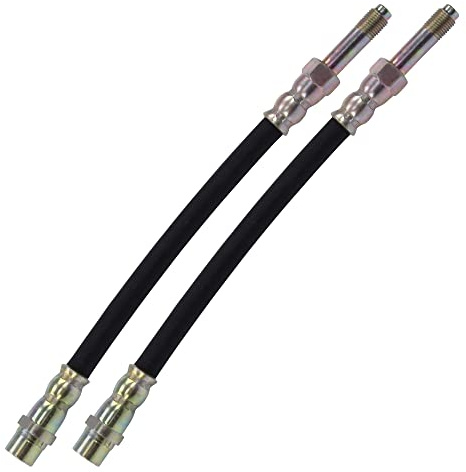 ATEC Germany 2x Bremsschlauch hinten Länge 230mm | Kompatibel mit: VW MULTIVAN T5, TRANSPORTER T5 Bus, TRANSPORTER T5 Kasten, TRANSPORTER T5 Pritsche/Fahrgestell (7JD, 7JE, 7JL