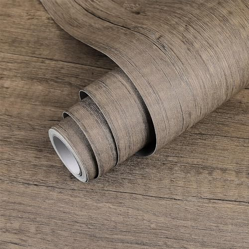 Decoroom Sticky Back Plastic Roll Wood Effect Vinyl Wrap Self Adhesive