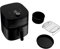 Friggitrice ad aria Haier Serie 5 con set di accessori, 9 in 1, Display, Cuocere, Arrostire, Grigliare, Cottura Lenta, Scongelare, Yogurt, 7L, [Nero]